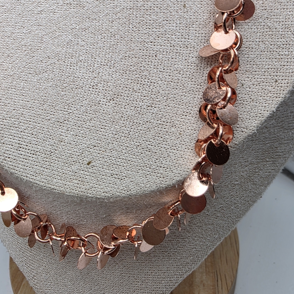 Paparazzi Shimmering Copper Necklace (574) - Picture 3 of 3